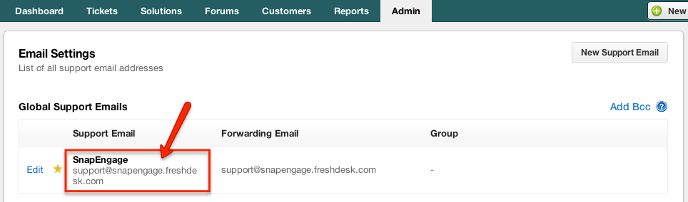 Freshdesk Email