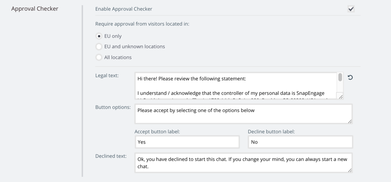 Managing Chat Assignment Options | SnapEngage Live Chat