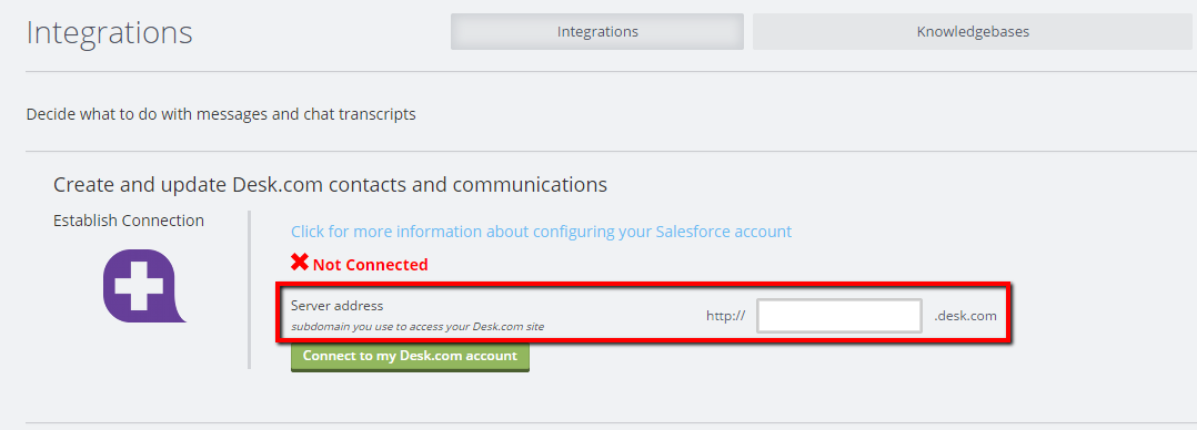 How To Integrate Snapengage With Desk Com V2 Snapengage Live Chat